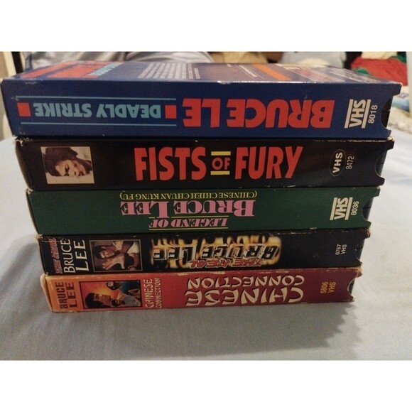Bruce Lee VHS Tapes Lot of 5 - Kung Fu - Picture 5 of 6
